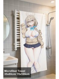 Blue Archive Akane Microfiber Hand and Bath Towel Blue Archive Akane Microfiber Hand and Bath Towel