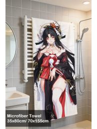 Neverness to Everness Hotori Microfiber Hand and Bath Towel Neverness to Everness Hotori Microfiber Hand and Bath Towel