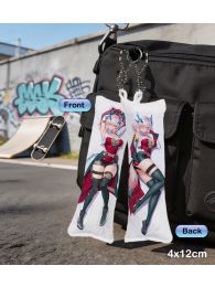 Arknights Endfield Mi Fu Mini Dakimakura Keychain Phone Strap Arknights Endfield Mi Fu Mini Dakimakura Keychain Phone Strap