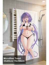 Azur Lane Mogador Microfiber Hand and Bath Towel Azur Lane Mogador Microfiber Hand and Bath Towel