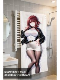 Smoking Behind the Supermarket with You Yamada Tayama Microfiber Hand and Bath Towel Smoking Behind the Supermarket with You Yamada Tayama Microfiber Hand and Bath Towel