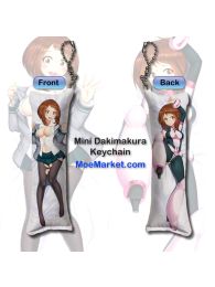 Boku no Hero Academia Ochaco Uraraka Mini Dakimakura Keychain Phone Strap Boku no Hero Academia Ochaco Uraraka Mini Dakimakura Keychain Phone Strap