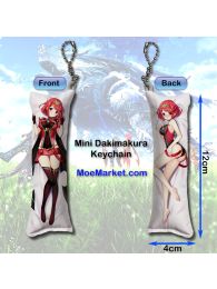 Xenoblade Chronicles 2 Pyra Mini Dakimakura Keychain Phone Strap Xenoblade Chronicles 2 Pyra Mini Dakimakura Keychain Phone Strap