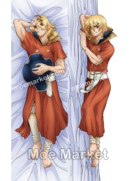 Dr. Stone Ryusui Nanami Dakimakura Hugging Body Pillow Cover Dr. Stone Ryusui Nanami Dakimakura Hugging Body Pillow Cover