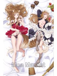 Spice and Wolf Holo Dakimakura Hugging Body Pillow Cover Spice and Wolf Holo Dakimakura Hugging Body Pillow Cover