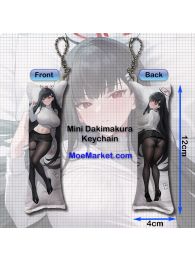Blue Archive Tsukatsuki Rio Mini Dakimakura Keychain Phone Strap Blue Archive Tsukatsuki Rio Mini Dakimakura Keychain Phone Strap