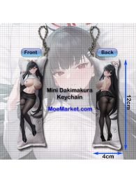 Blue Archive Tsukatsuki Rio Mini Dakimakura Keychain Phone Strap Blue Archive Tsukatsuki Rio Mini Dakimakura Keychain Phone Strap