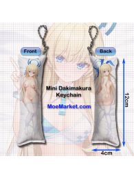 Blue Archive Ichinose Asuna Mini Dakimakura Keychain Phone Strap Blue Archive Ichinose Asuna Mini Dakimakura Keychain Phone Strap