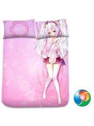 Azur Lane Anime Bed Sheet or Duvet Cover Azur Lane Anime Bed Sheet or Duvet Cover