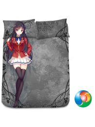 Classroom of the Elite Anime Bed Sheet or Duvet Cover Classroom of the Elite Anime Bed Sheet or Duvet Cover