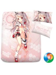 Azur Lane Anime Bed Sheet or Duvet Cover Azur Lane Anime Bed Sheet or Duvet Cover