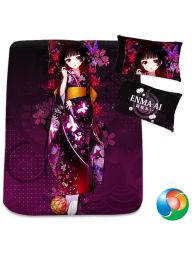 Hell Girl Ai Enma Anime Bed Sheet or Duvet Cover Hell Girl Ai Enma Anime Bed Sheet or Duvet Cover