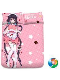 BLEND-S Maika Sakuranomiya Anime Bed Sheet or Duvet Cover BLEND-S Maika Sakuranomiya Anime Bed Sheet or Duvet Cover