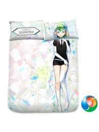 Land of the Lustrous Diamond Anime Bed Sheet or Duvet Cover Land of the Lustrous Diamond Anime Bed Sheet or Duvet Cover