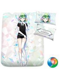 Land of the Lustrous Diamond Anime Bed Sheet or Duvet Cover Land of the Lustrous Diamond Anime Bed Sheet or Duvet Cover