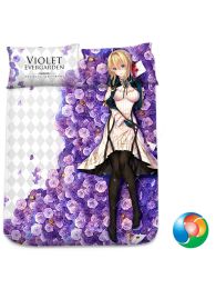 Violet Evergarden Anime Bed Sheet or Duvet Cover Violet Evergarden Anime Bed Sheet or Duvet Cover