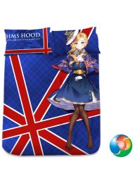 Azur Lane HMS Hood Anime Bed Sheet or Duvet Cover Azur Lane HMS Hood Anime Bed Sheet or Duvet Cover