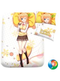 Comic Girls Koizuka Koyume Anime Bed Sheet or Duvet Cover Comic Girls Koizuka Koyume Anime Bed Sheet or Duvet Cover