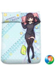 Menhera-chan Anime Bed Sheet or Duvet Cover Menhera-chan Anime Bed Sheet or Duvet Cover