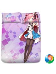 Azur Lane Saratoga Anime Bed Sheet or Duvet Cover Azur Lane Saratoga Anime Bed Sheet or Duvet Cover