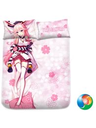 Honkai Impact 3rd Yae Sakura Anime Bed Sheet or Duvet Cover Honkai Impact 3rd Yae Sakura Anime Bed Sheet or Duvet Cover
