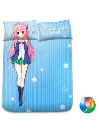 Happy Sugar Life Satou Matsuzaka Anime Bed Sheet or Duvet Cover Happy Sugar Life Satou Matsuzaka Anime Bed Sheet or Duvet Cover