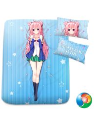 Happy Sugar Life Satou Matsuzaka Anime Bed Sheet or Duvet Cover Happy Sugar Life Satou Matsuzaka Anime Bed Sheet or Duvet Cover