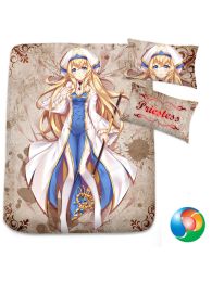 Goblin Slayer Priestess Onna Shinkan Anime Bed Sheet or Duvet Cover Goblin Slayer Priestess Onna Shinkan Anime Bed Sheet or Duvet Cover