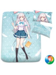 Iroduku: The World in Colors Hitomi Tsukishiro Anime Bed Sheet or Duvet Cover Iroduku: The World in Colors Hitomi Tsukishiro Anime Bed Sheet or Duvet Cover