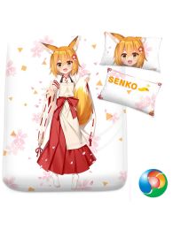 Sewayaki Kitsune no Senko-san Senko Anime Bed Sheet or Duvet Cover Sewayaki Kitsune no Senko-san Senko Anime Bed Sheet or Duvet Cover