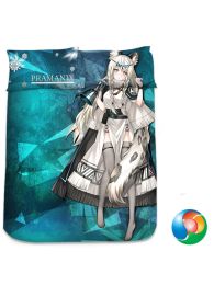 Arknights Pramanix Anime Bed Sheet or Duvet Cover Arknights Pramanix Anime Bed Sheet or Duvet Cover