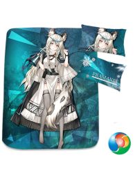 Arknights Pramanix Anime Bed Sheet or Duvet Cover Arknights Pramanix Anime Bed Sheet or Duvet Cover