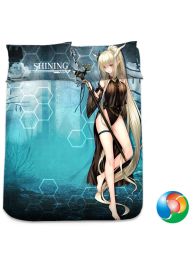 Arknights Shining Anime Bed Sheet or Duvet Cover Arknights Shining Anime Bed Sheet or Duvet Cover