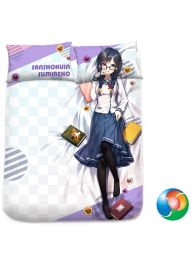 Oresuki Sanshokuin Sumireko Anime Bed Sheet or Duvet Cover Oresuki Sanshokuin Sumireko Anime Bed Sheet or Duvet Cover
