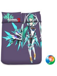 Xenoblade Chronicles 2 Pneuma Anime Bed Sheet or Duvet Cover Xenoblade Chronicles 2 Pneuma Anime Bed Sheet or Duvet Cover