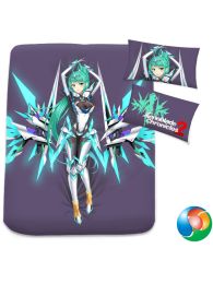 Xenoblade Chronicles 2 Pneuma Anime Bed Sheet or Duvet Cover Xenoblade Chronicles 2 Pneuma Anime Bed Sheet or Duvet Cover