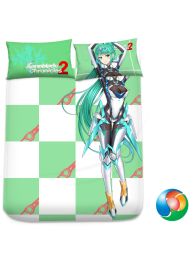 Xenoblade Chronicles 2 Pneuma Anime Bed Sheet or Duvet Cover Xenoblade Chronicles 2 Pneuma Anime Bed Sheet or Duvet Cover