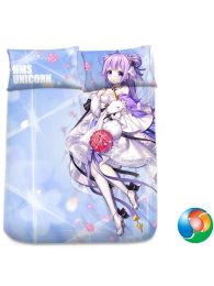 Azur Lane HMS Unicorn Anime Bed Sheet or Duvet Cover Azur Lane HMS Unicorn Anime Bed Sheet or Duvet Cover