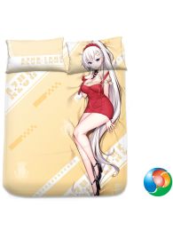 Azur Lane HMS Belfast Anime Bed Sheet or Duvet Cover Azur Lane HMS Belfast Anime Bed Sheet or Duvet Cover