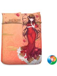 Azur Lane ROC Yat Sen Anime Bed Sheet or Duvet Cover Azur Lane ROC Yat Sen Anime Bed Sheet or Duvet Cover