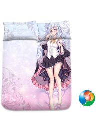 The Journey of Elaina Elaina Anime Bed Sheet or Duvet Cover The Journey of Elaina Elaina Anime Bed Sheet or Duvet Cover