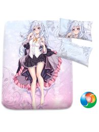 The Journey of Elaina Elaina Anime Bed Sheet or Duvet Cover The Journey of Elaina Elaina Anime Bed Sheet or Duvet Cover