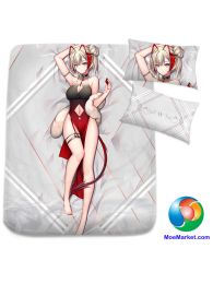 Arknights W China Dress Anime Bed Sheet or Duvet Cover Arknights W China Dress Anime Bed Sheet or Duvet Cover