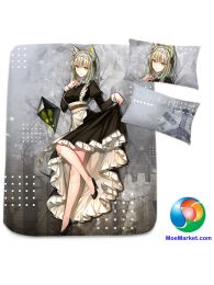 Arknights Kal'tsit Anime Bed Sheet or Duvet Cover Arknights Kal'tsit Anime Bed Sheet or Duvet Cover