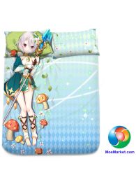 Princess Connect! Re:Dive Kokoro Natsume Anime Bed Sheet or Duvet Cover Princess Connect! Re:Dive Kokoro Natsume Anime Bed Sheet or Duvet Cover