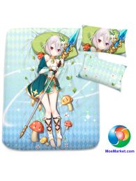 Princess Connect! Re:Dive Kokoro Natsume Anime Bed Sheet or Duvet Cover Princess Connect! Re:Dive Kokoro Natsume Anime Bed Sheet or Duvet Cover