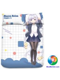 Aharen-san wa Hakarenai Reina Aharen Anime Bed Sheet or Duvet Cover Aharen-san wa Hakarenai Reina Aharen Anime Bed Sheet or Duvet Cover