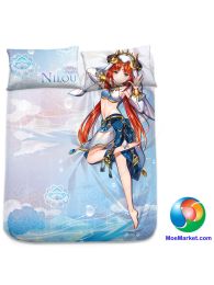 Genshin Impact Nilou Anime Bed Sheet or Duvet Cover Genshin Impact Nilou Anime Bed Sheet or Duvet Cover