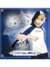 Fate Saber Impression Color T-Shirt Cotton Tee Fate Saber Impression Color T-Shirt Cotton Tee