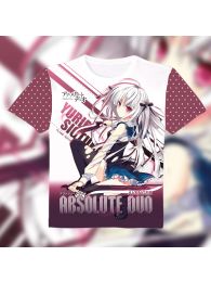 Absolute Duo Impression Color T-Shirt Anime Tee Absolute Duo Impression Color T-Shirt Anime Tee